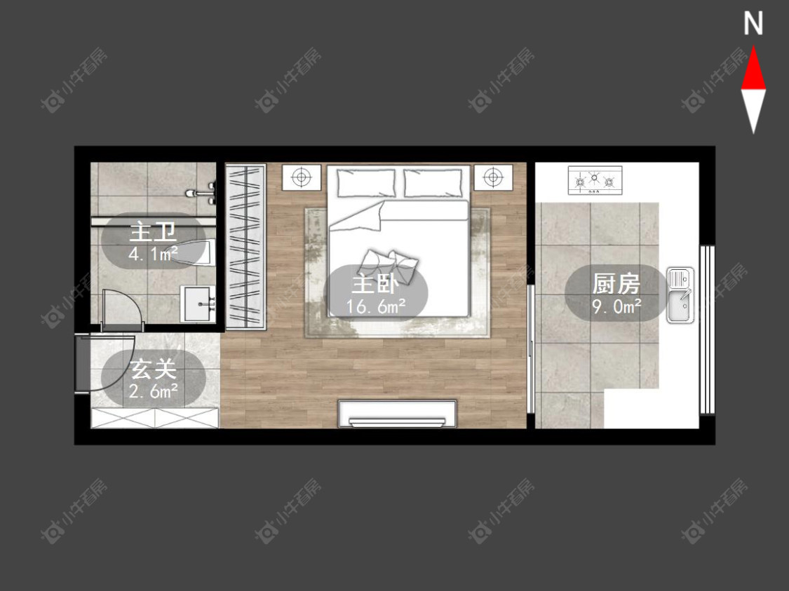 常州金色新城西区在售二手房房源户型图_小牛看房