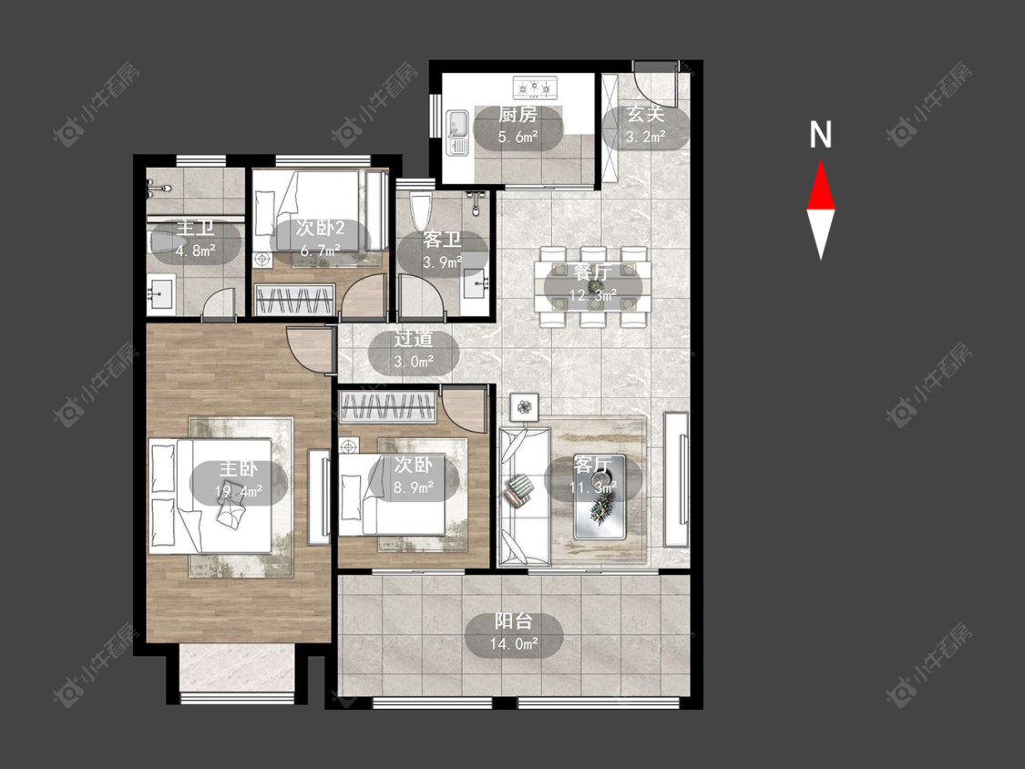 绿都万和城九区房源户型图 常州绿都万和城九区在售二手房源户型图_小牛看房