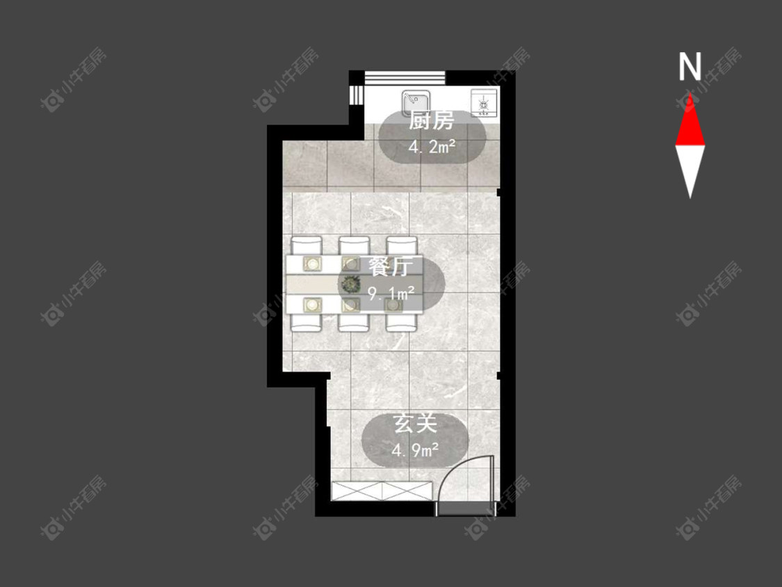 常州滨江明珠城东区在售二手房源户型图_小牛看房
