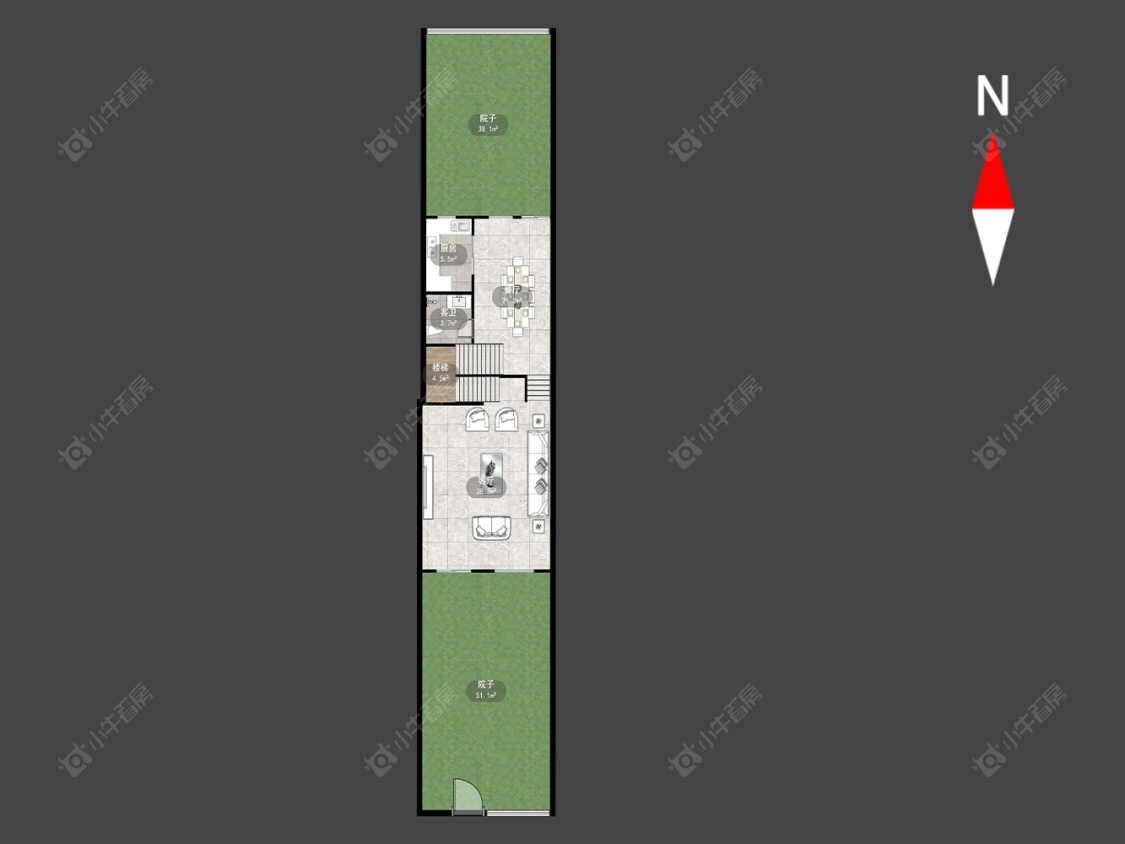 大名城南区别墅区房源户型图 常州大名城南区别墅区在售二手房源户型图_小牛看房
