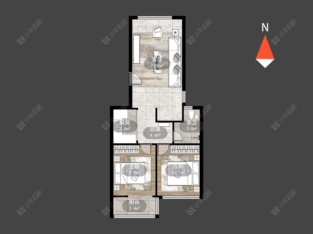 常州玉兰广场一期在售二手房_小牛看房