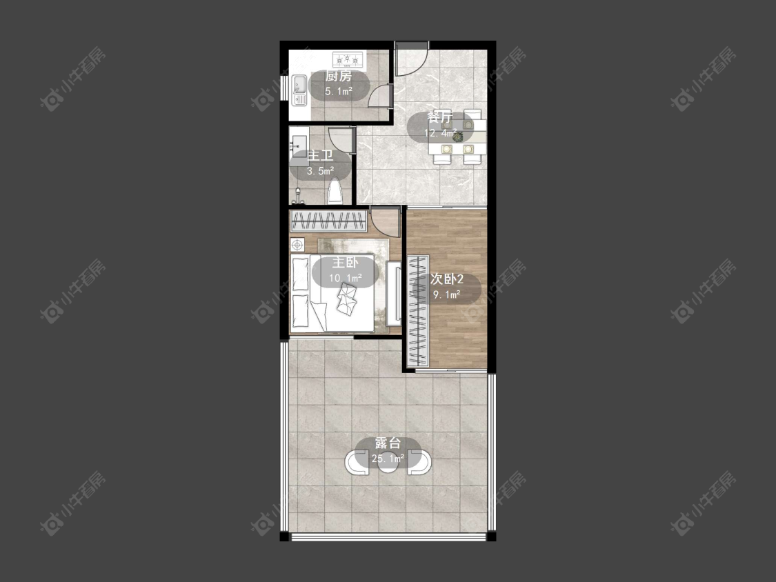 丹阳荣城国际一期在售二手房源户型图_小牛看房