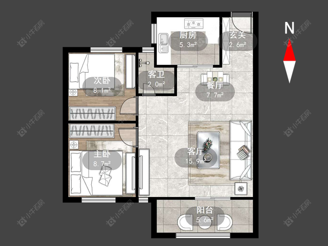常州山水雅居在售二手房源户型图_小牛看房