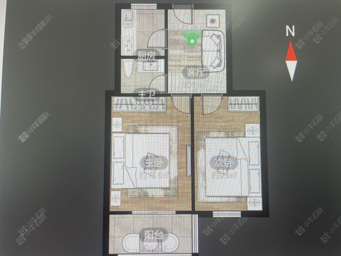 常州博爱路租房_博爱路2室1厅房源出租