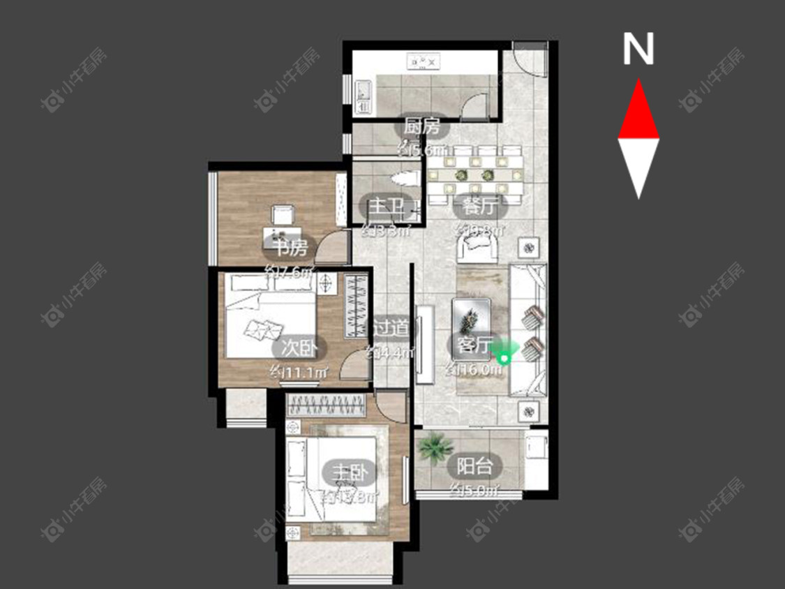 常州雅居乐星河湾在售二手房源_小牛看房