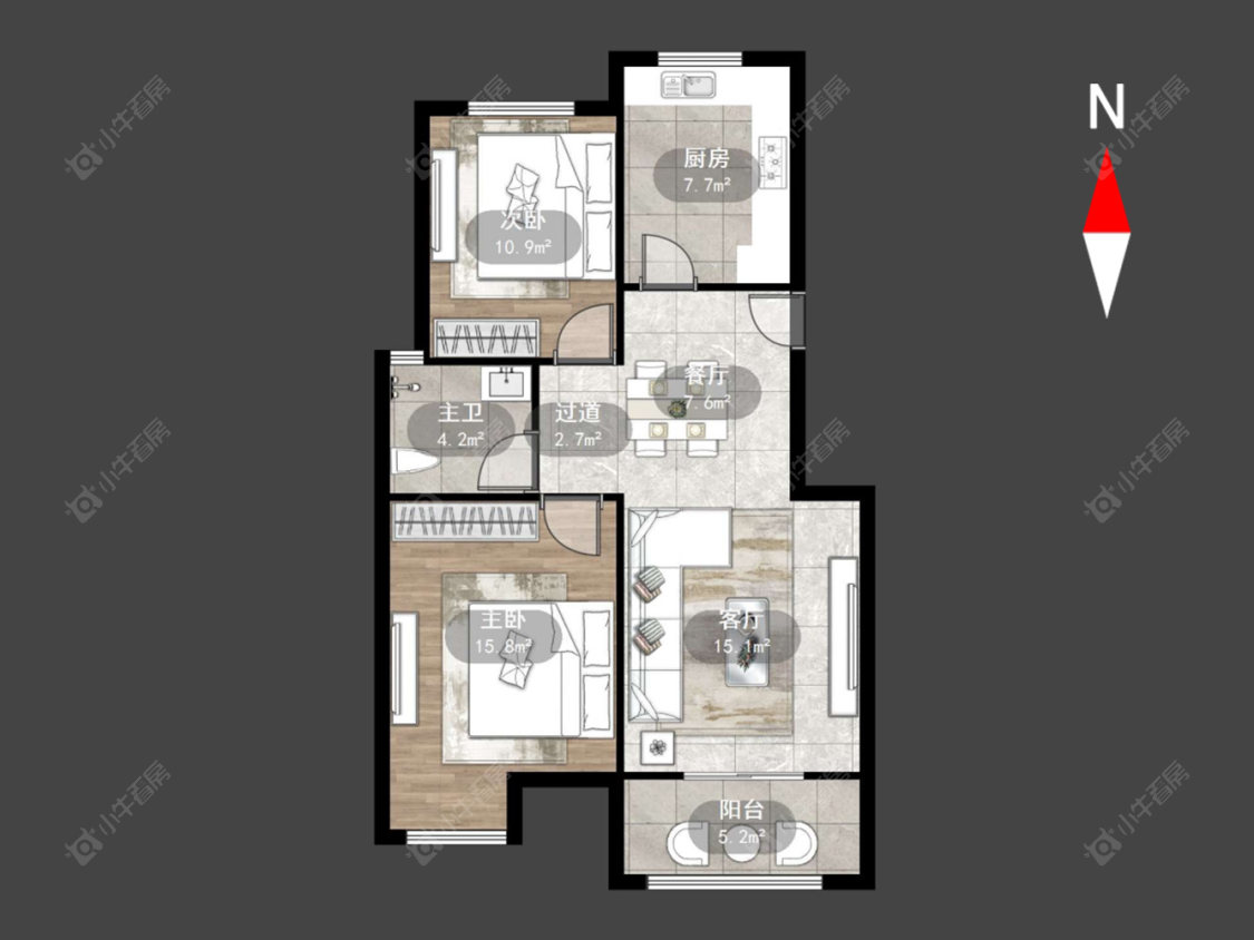 怡枫苑房源户型图 常州怡枫苑在售二手房源户型图_小牛看房
