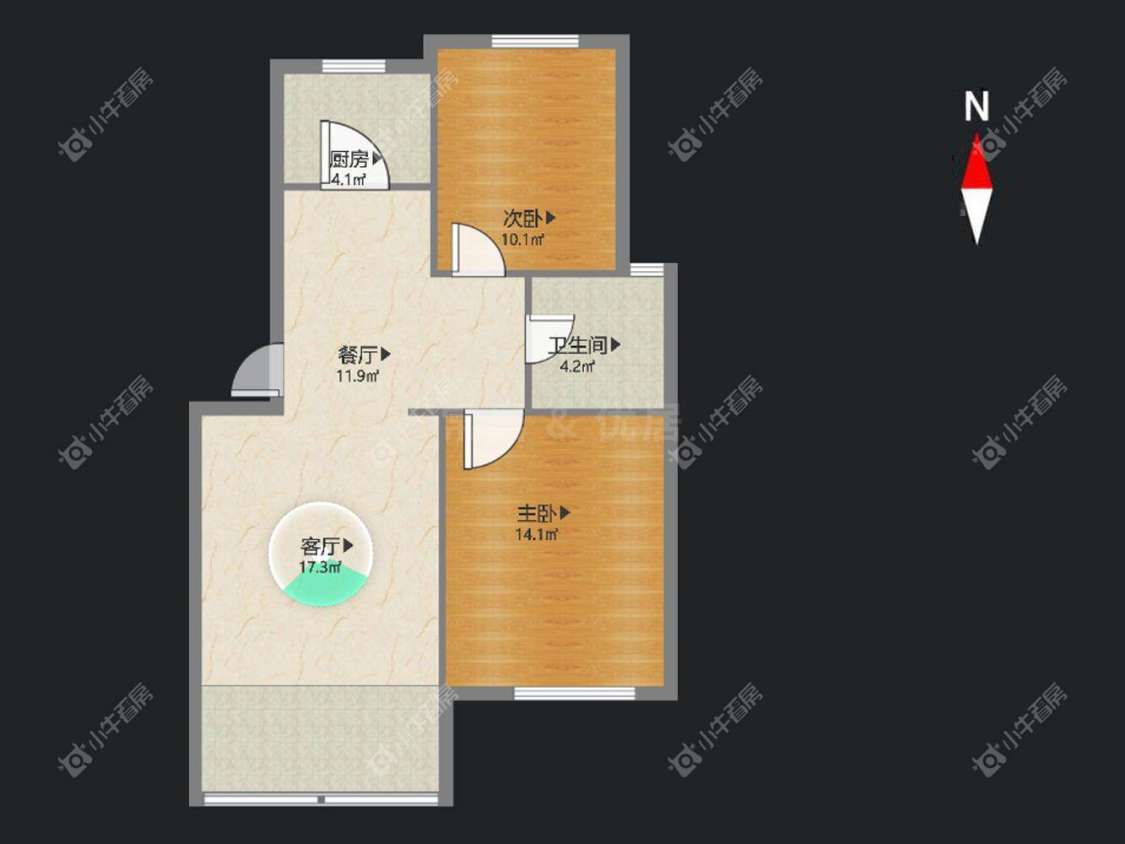 常州朝阳花园在租房源_小牛看房