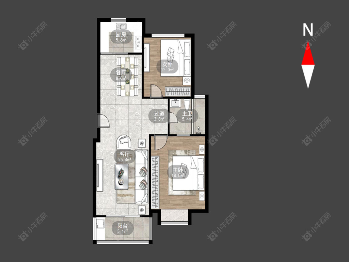 太湖明珠苑南苑房源户型图 常州太湖明珠苑南苑在售二手房源户型图_小牛看房