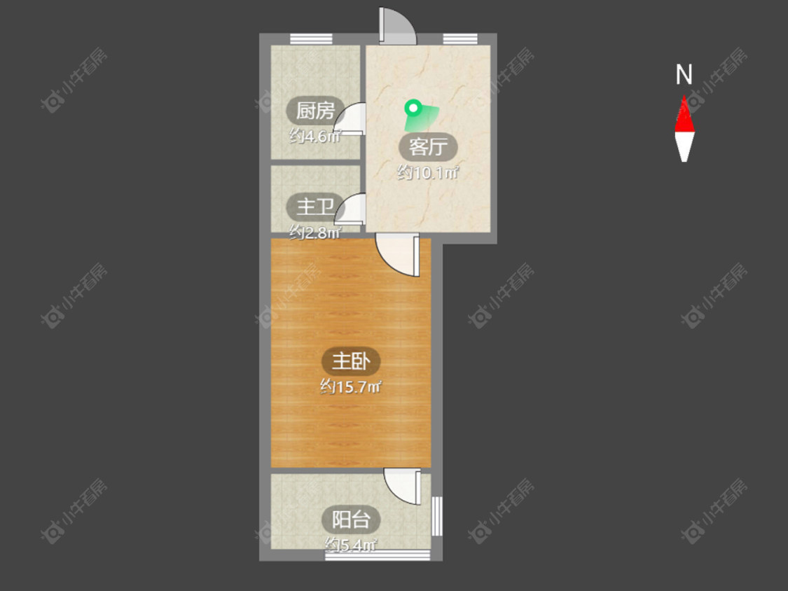 常州工人新村南在售二手房源户型图_小牛看房