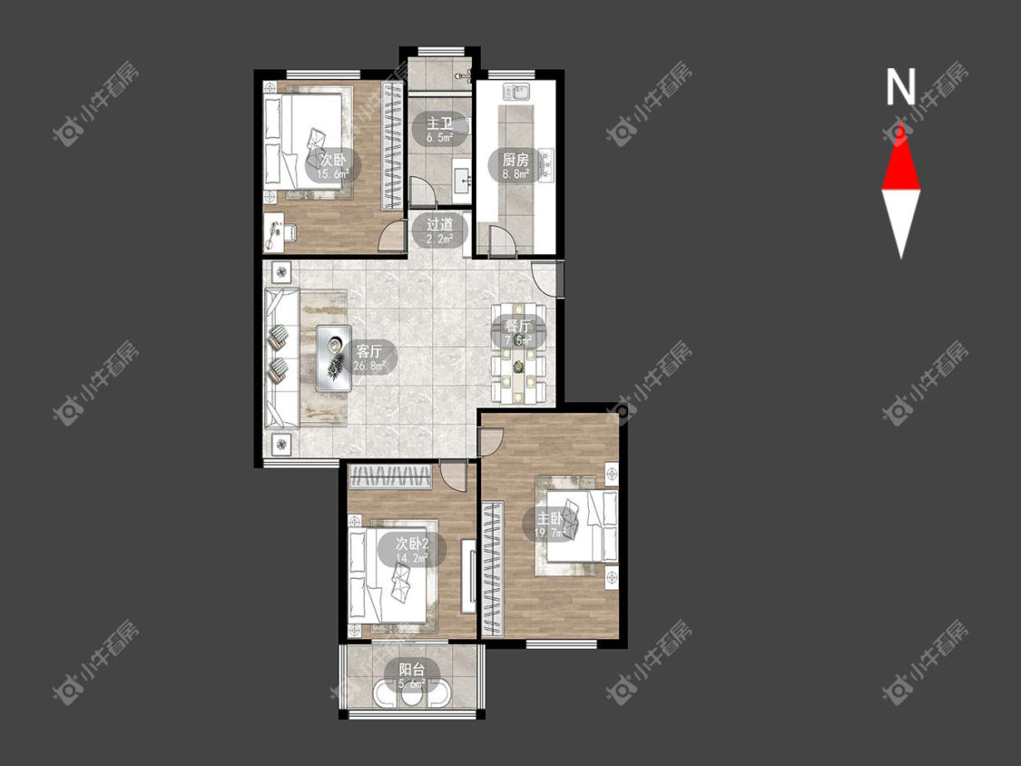 嘉顺花园房源室内图 常州嘉顺花园在租房源室内图_小牛看房