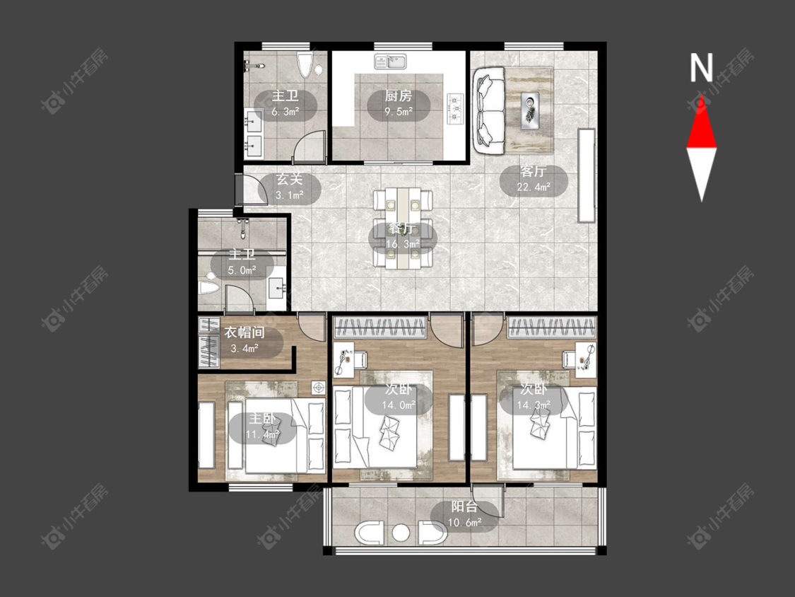 阳湖世纪苑南苑房源户型图 常州阳湖世纪苑南苑在售二手房源户型图_小牛看房