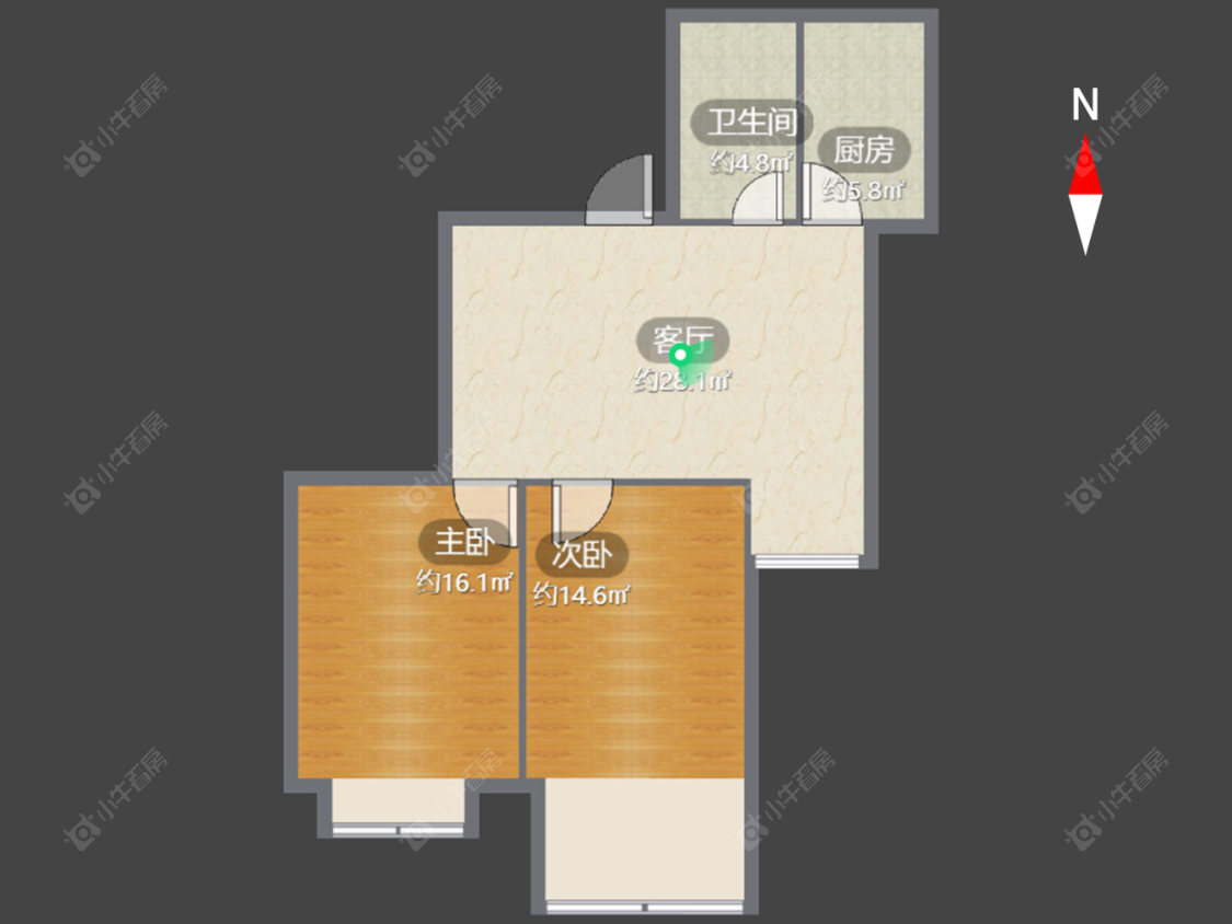 常州怡康机电广场在售二手房源户型图_小牛看房