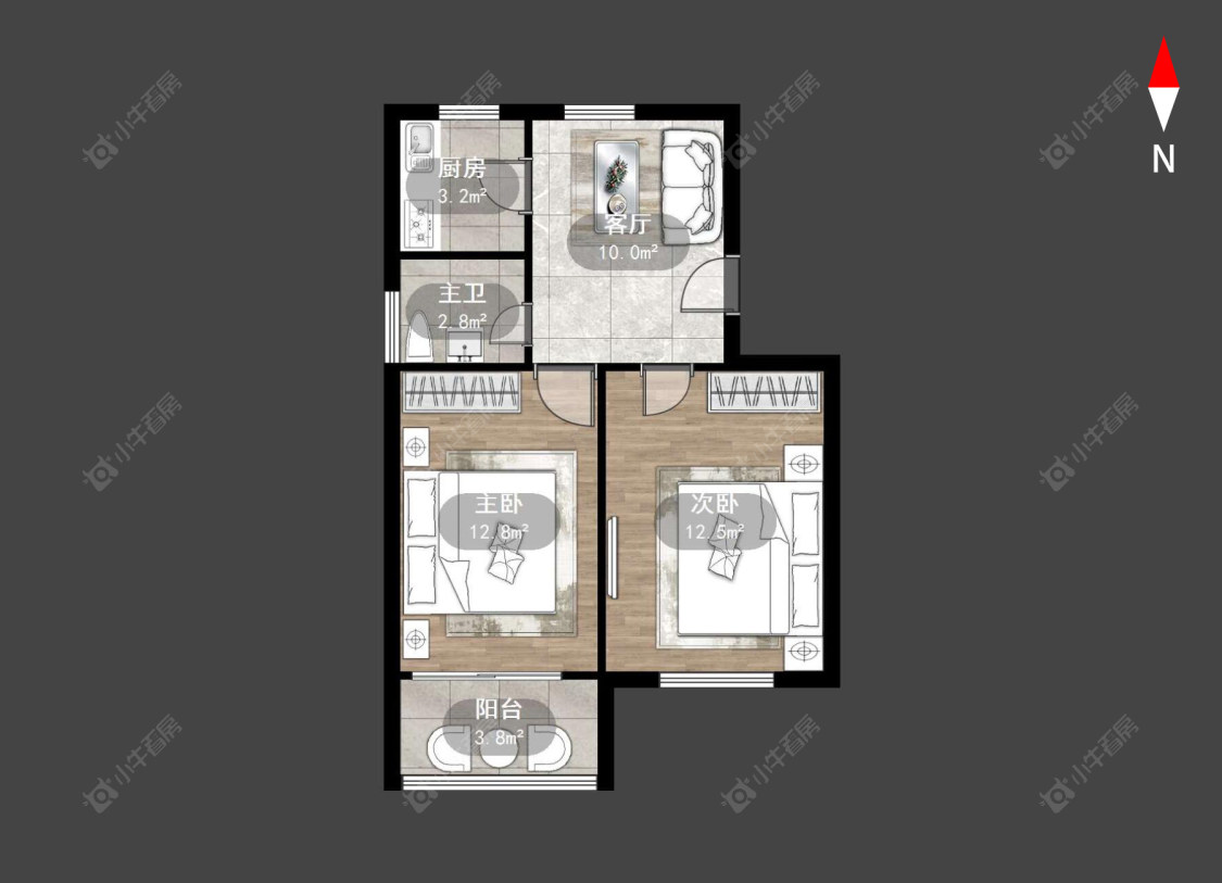 常州劳动新村北区在售二手房房源户型图_小牛看房