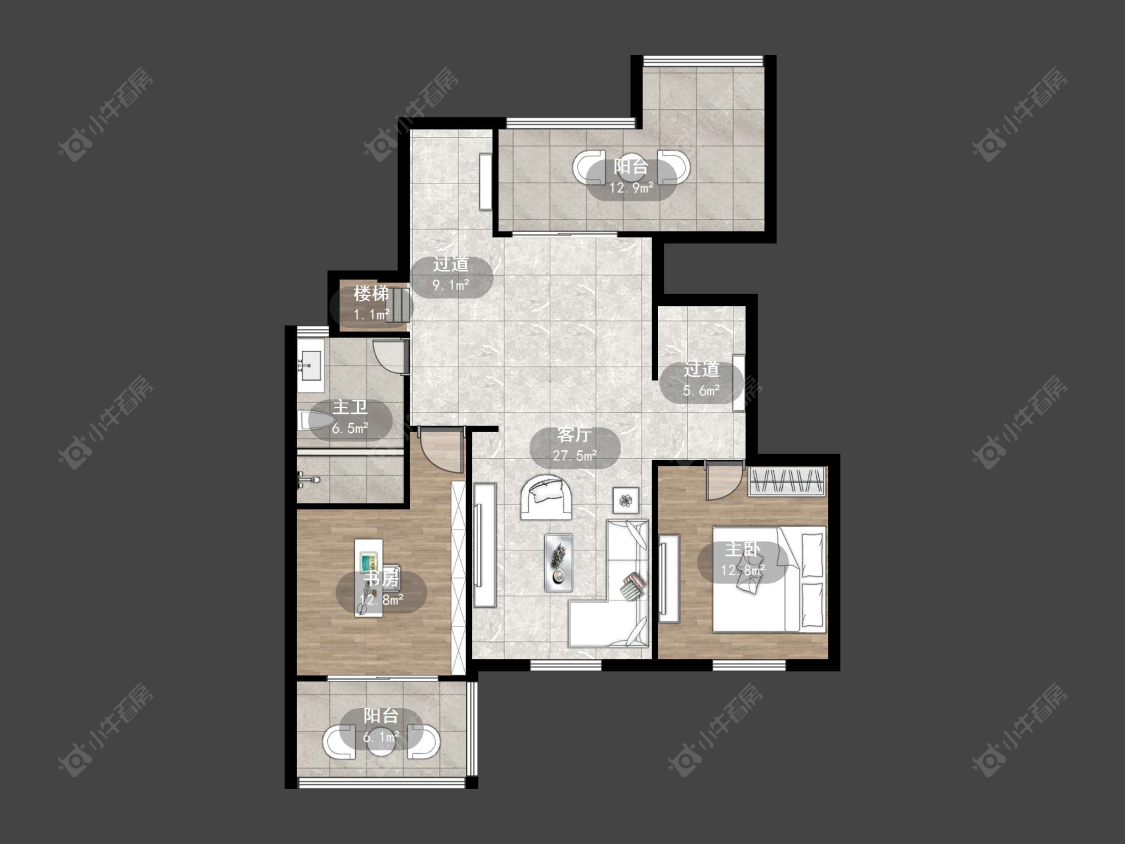 丹阳御珑湾(丹阳)在售二手房源户型图_小牛看房