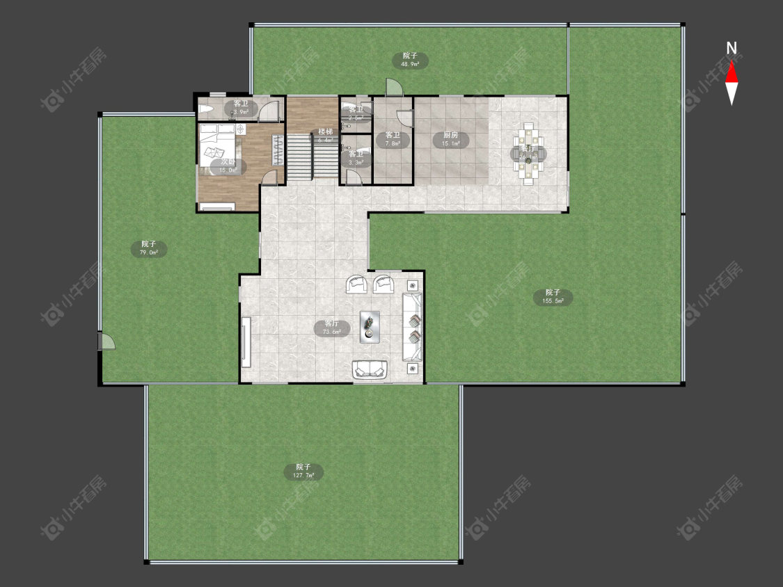 常州湖畔春秋在售二手房源户型图_小牛看房