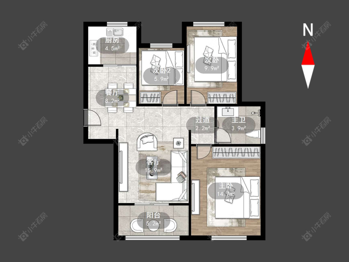 常州清水湾花园一期在售二手房源_小牛看房