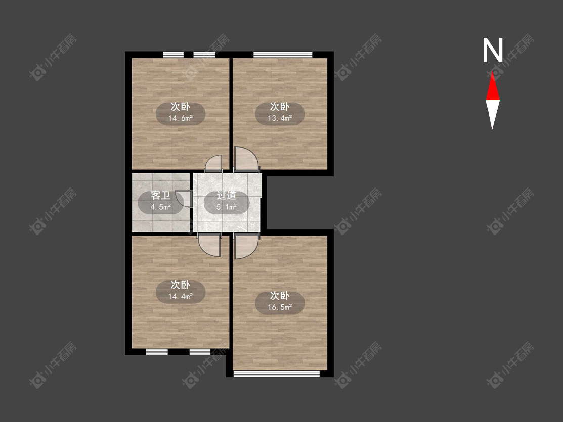 常州中吴大道（天宁）在售二手房源户型图_小牛看房