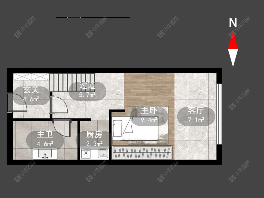 常州芝荟时光在售二手房源户型图_小牛看房