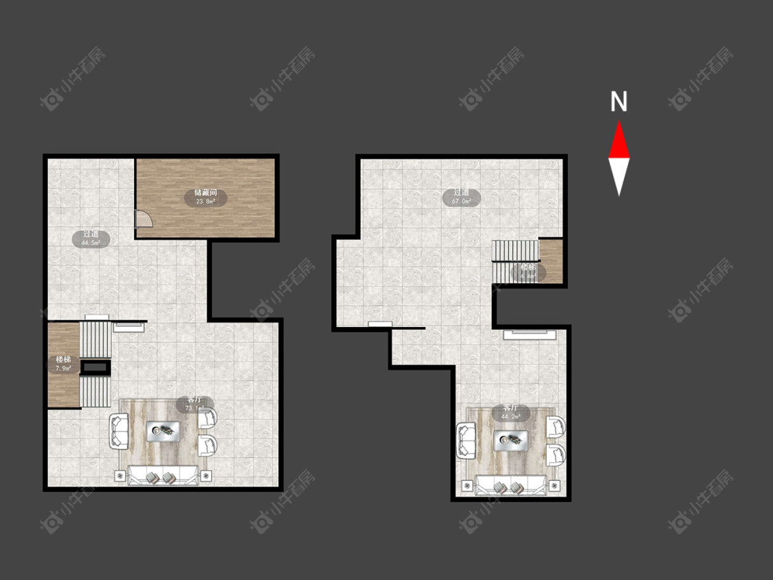 常州大名城北区在售二手房源户型图_小牛看房
