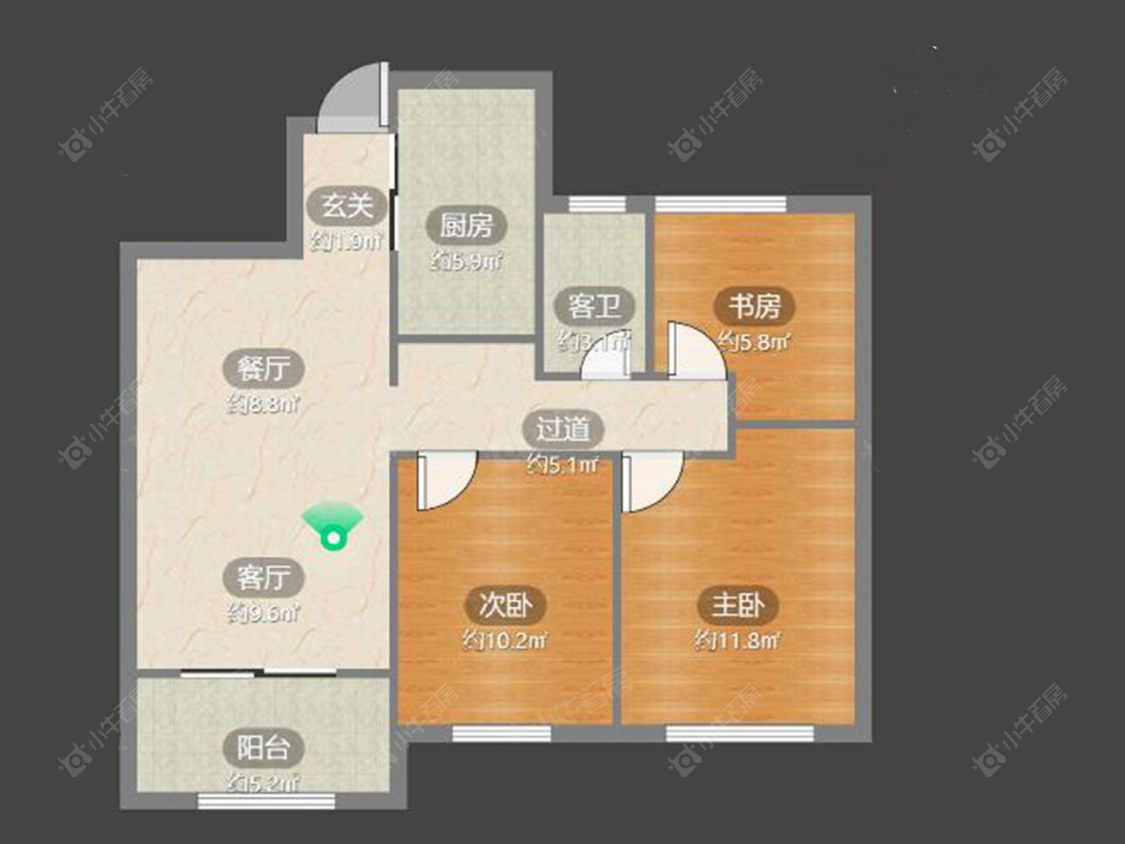 常州嘉禾尚郡在租房源_小牛看房