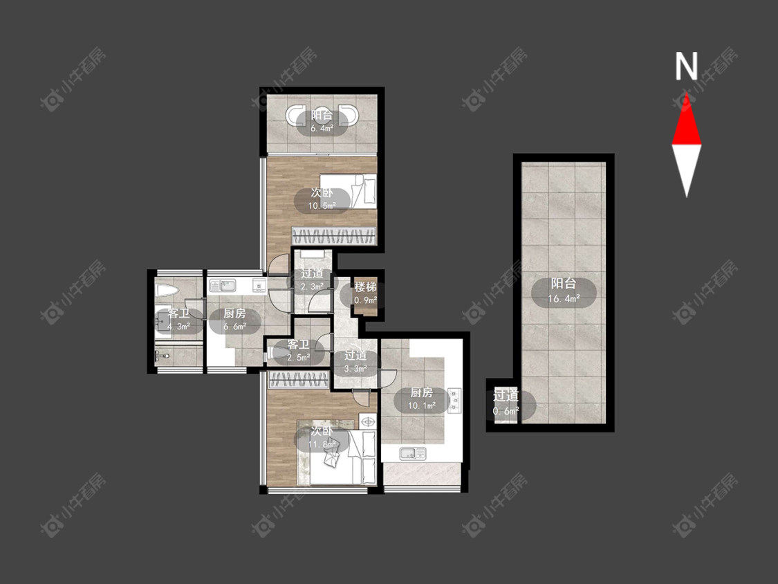 常州绿洲家园在售二手房源户型图_小牛看房