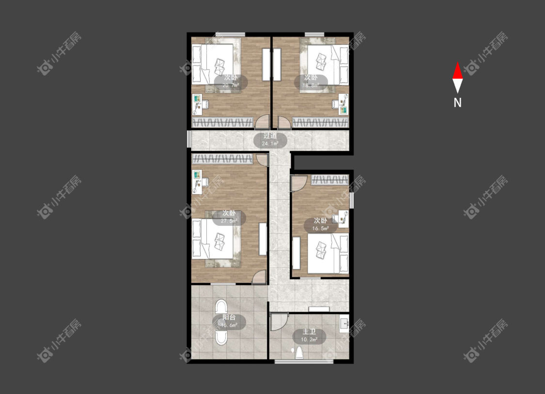 常州张家村在售二手房源户型图_小牛看房