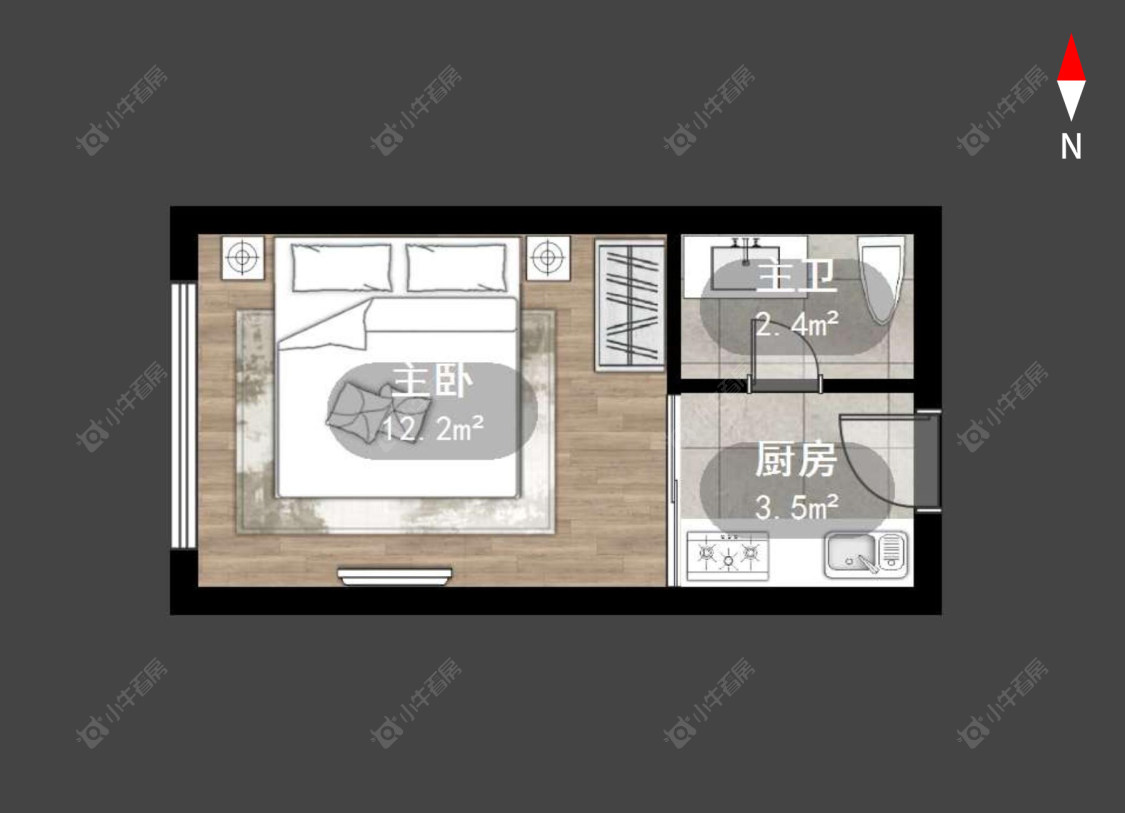 常州海伦小屋在售二手房源户型图_小牛看房