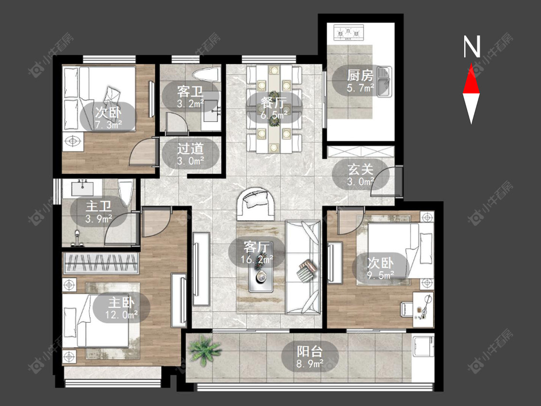 常州龙运天城在售二手房_小牛看房