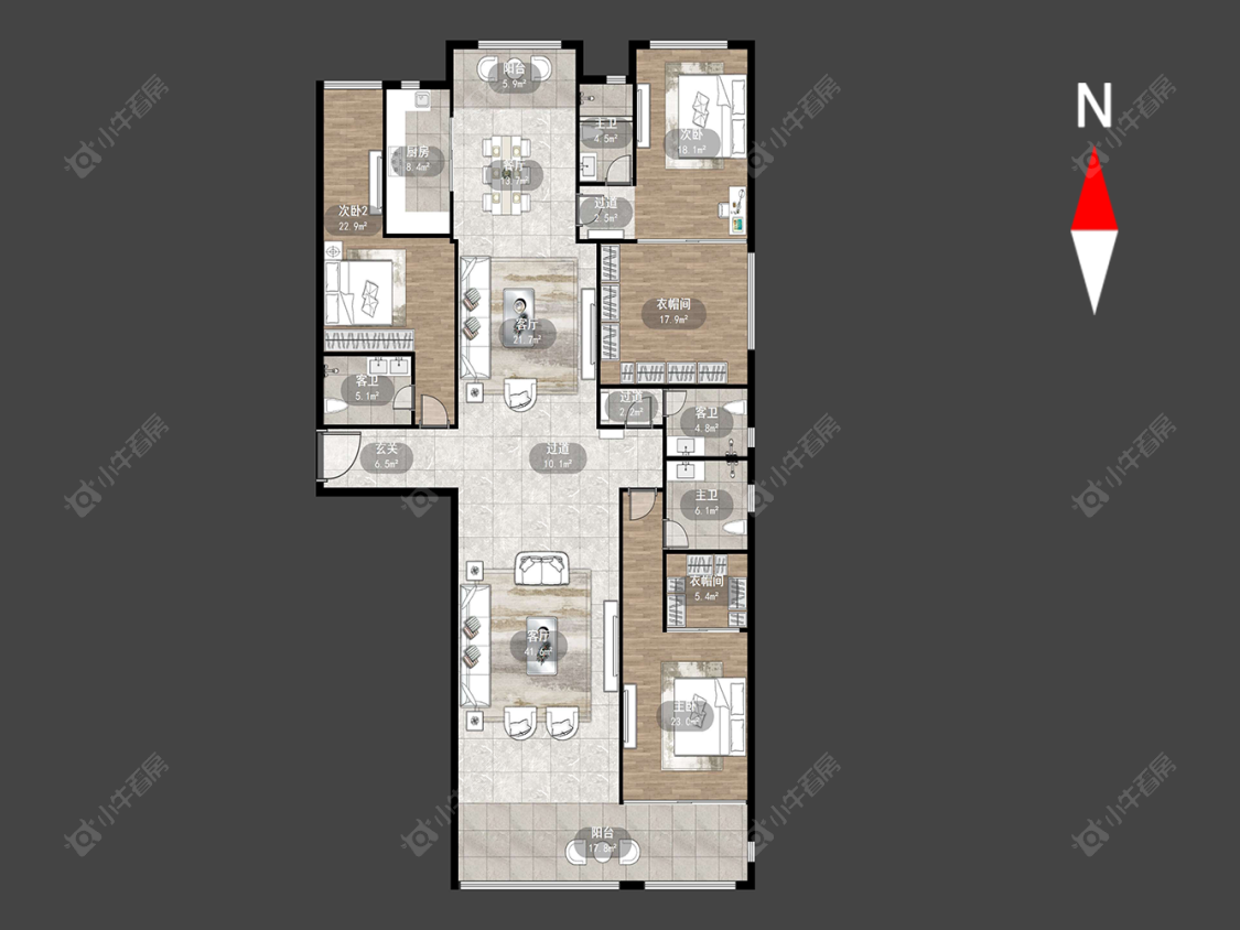 雅居乐星河湾房源户型图 常州雅居乐星河湾在售二手房源户型图_小牛看房