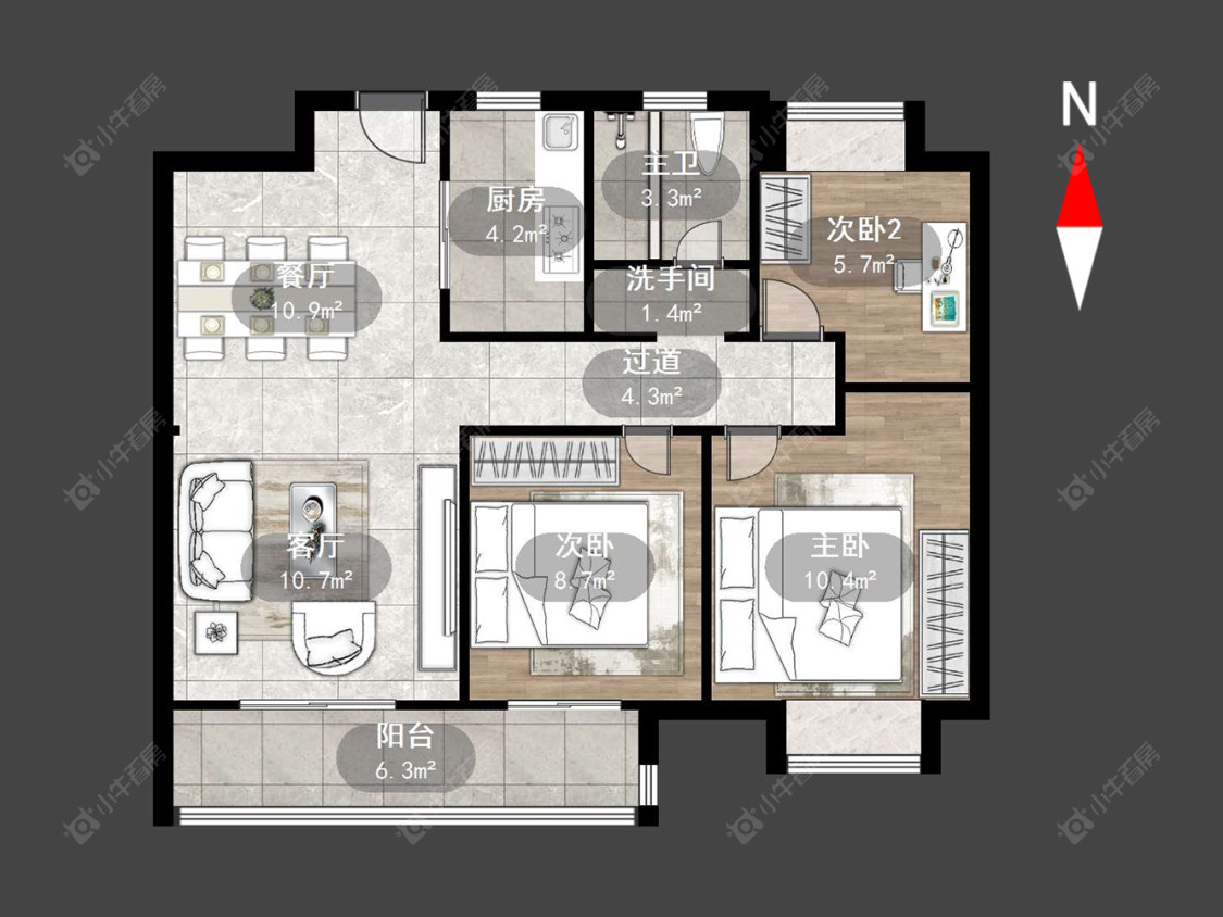 弘阳云峯房源户型图 常州弘阳云峯在售二手房源户型图_小牛看房