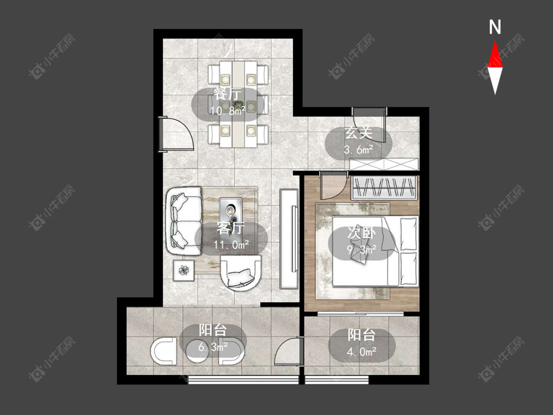 常州华润万象府在售二手房源户型图_小牛看房