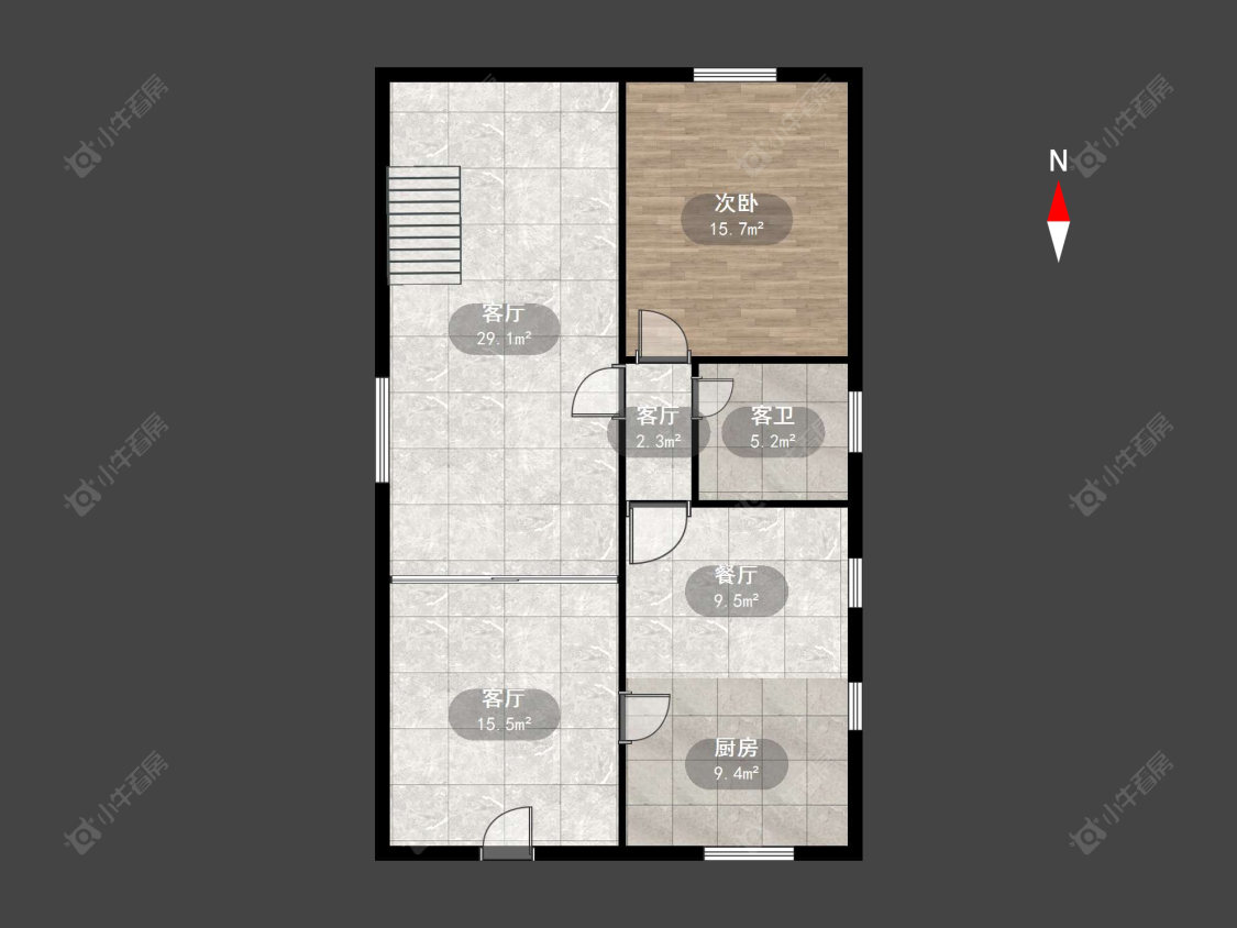常州焦园新村在售二手房源户型图_小牛看房