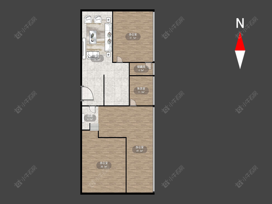 府琛商务广场房源户型图 常州府琛商务广场在售二手房源户型图_小牛看房