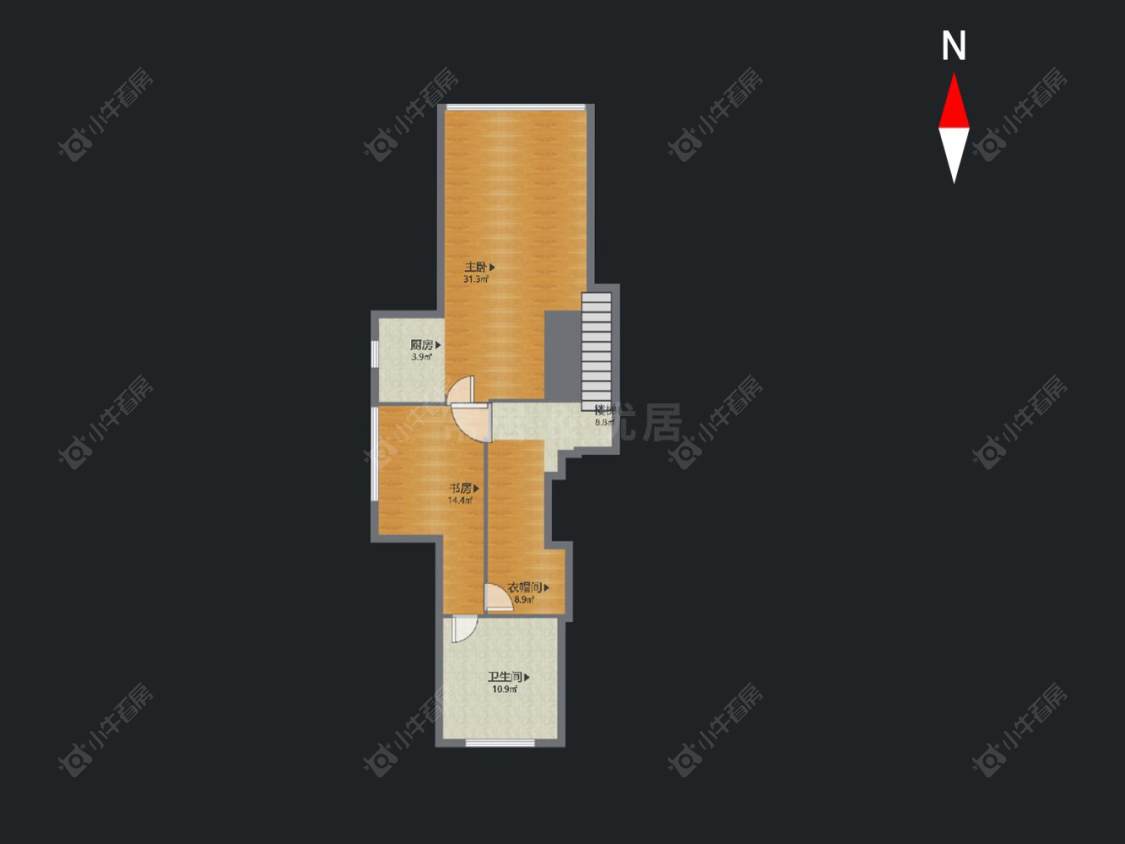 蓝山湖房源户型图 常州蓝山湖在售二手房源户型图_小牛看房
