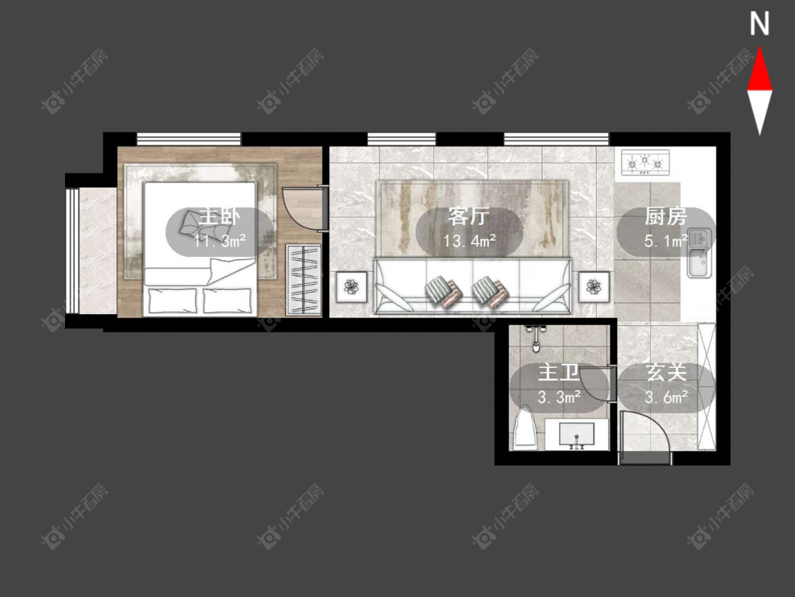 东方国际公寓房源户型图 常州东方国际公寓在售二手房源户型图_小牛看房
