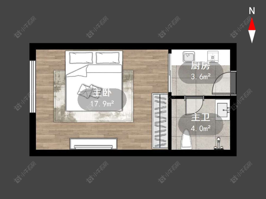 常州宝龙城市广场在售二手房源户型图_小牛看房
