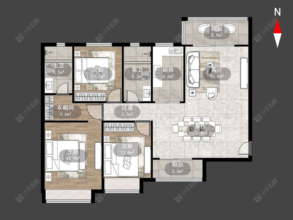 常州恒大翡翠华庭在售二手房源_小牛看房