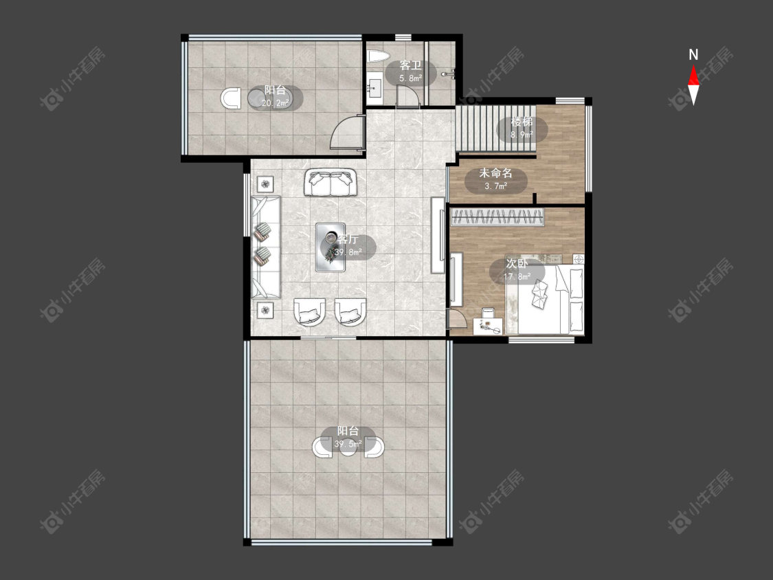 常州紫金园在售二手房源户型图_小牛看房