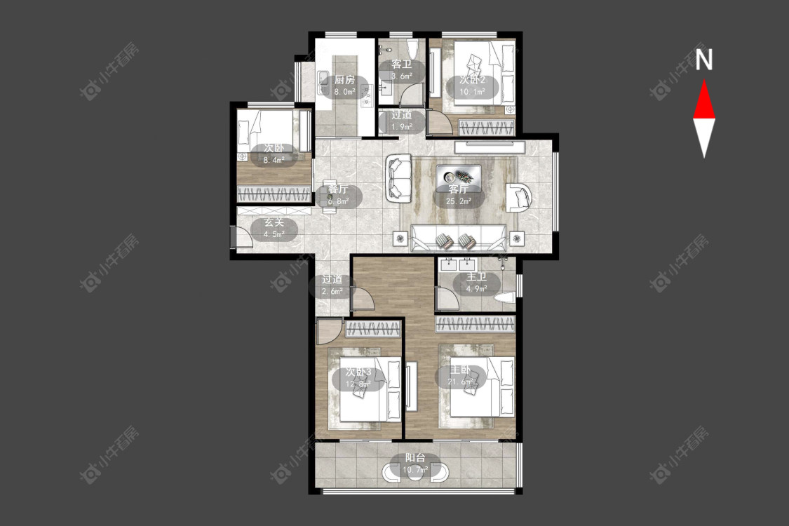 星河国际九区房源户型图 常州星河国际九区在售二手房源户型图_小牛看房