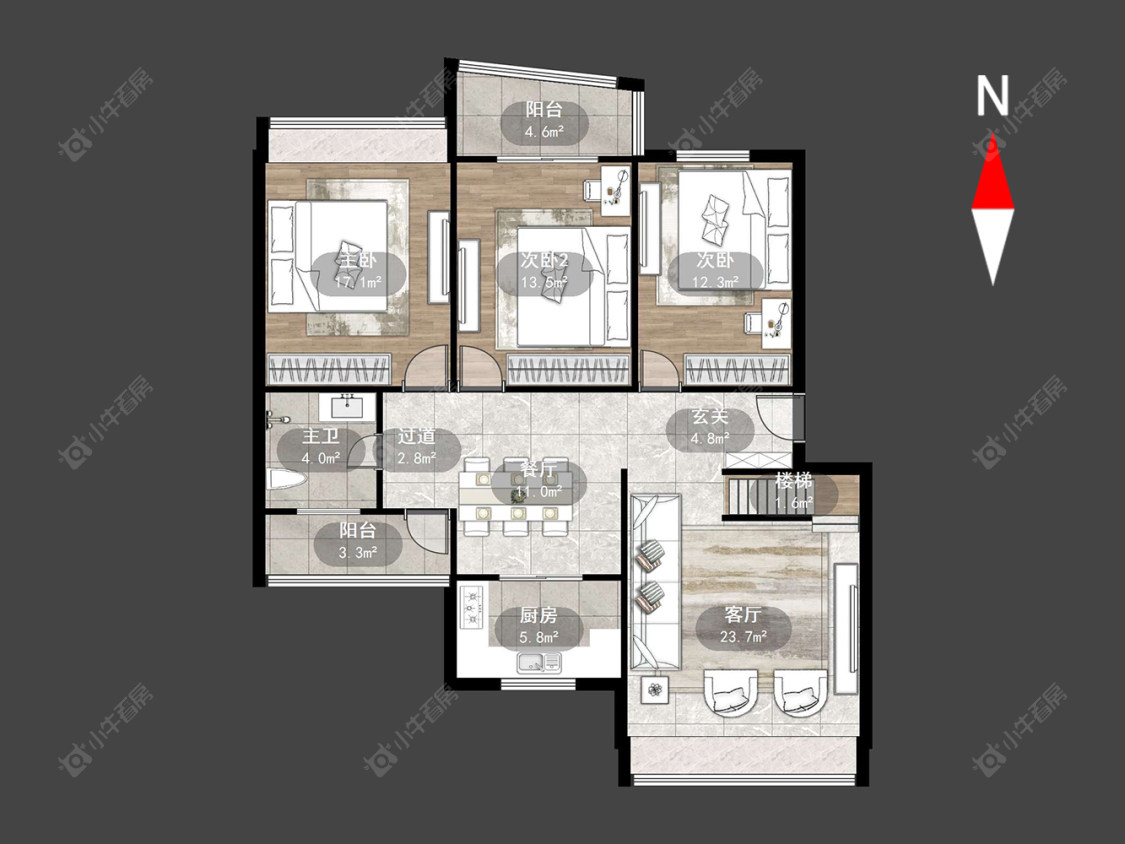 魏村花园房源户型图 常州魏村花园在售二手房源户型图_小牛看房