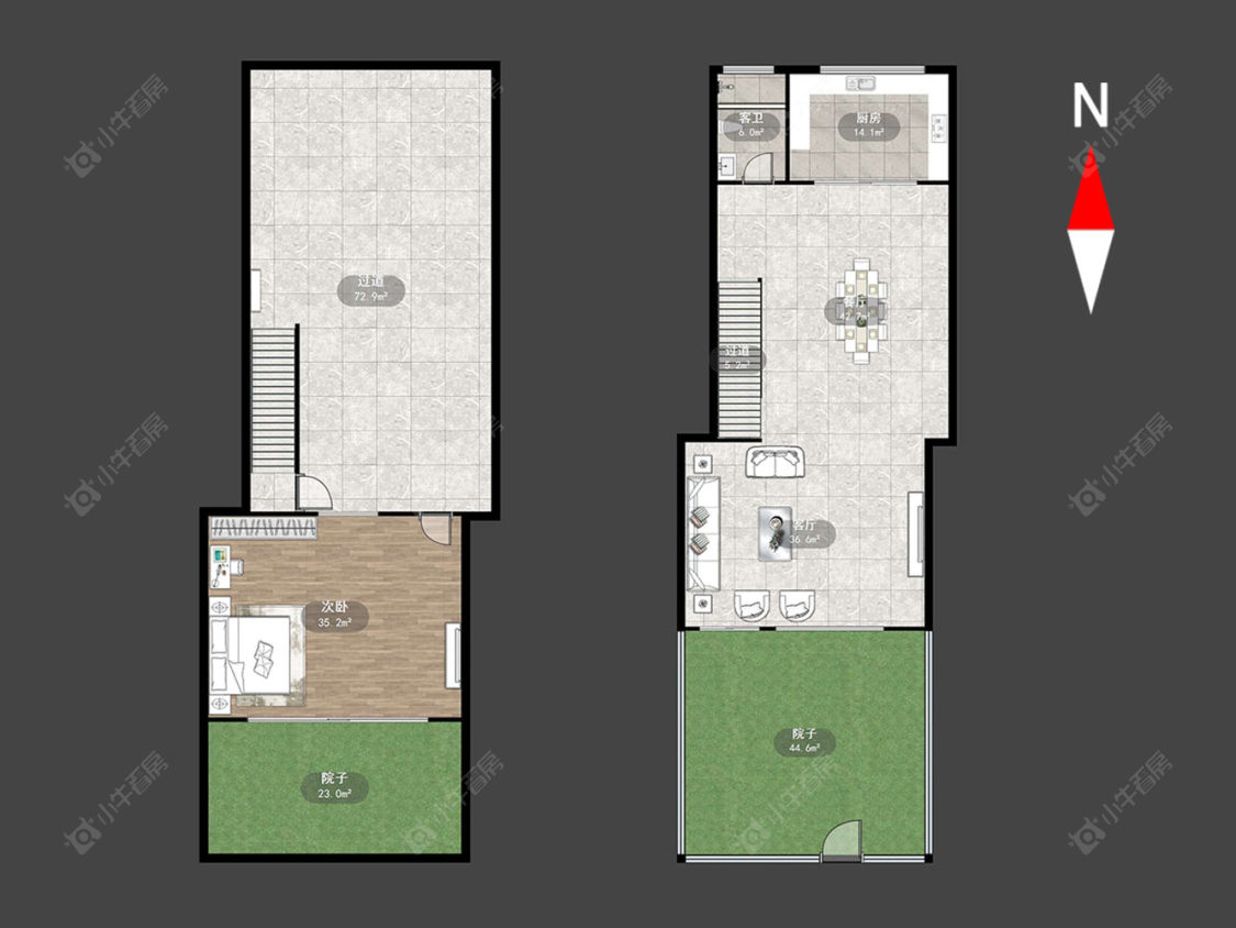 中天名园房源户型图 常州中天名园在售二手房源户型图_小牛看房