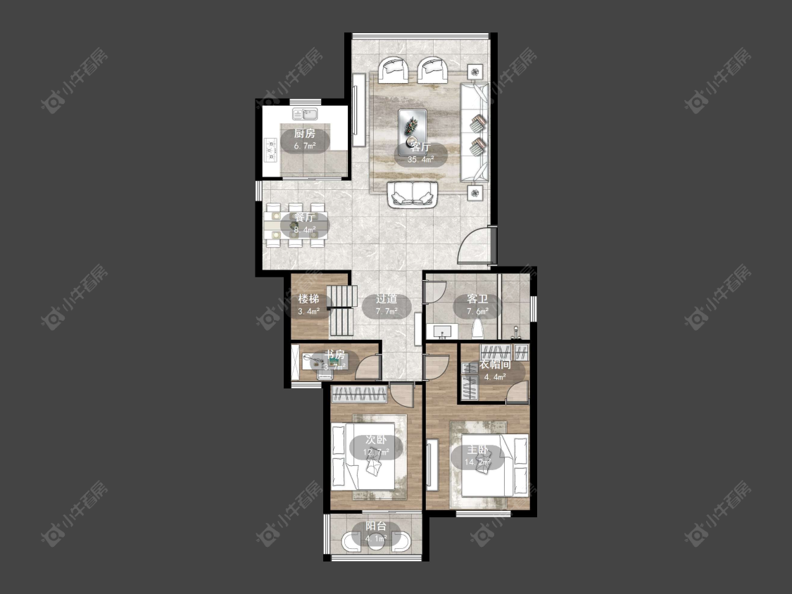 凤翔花园房源户型图 丹阳凤翔花园在售二手房源户型图_小牛看房