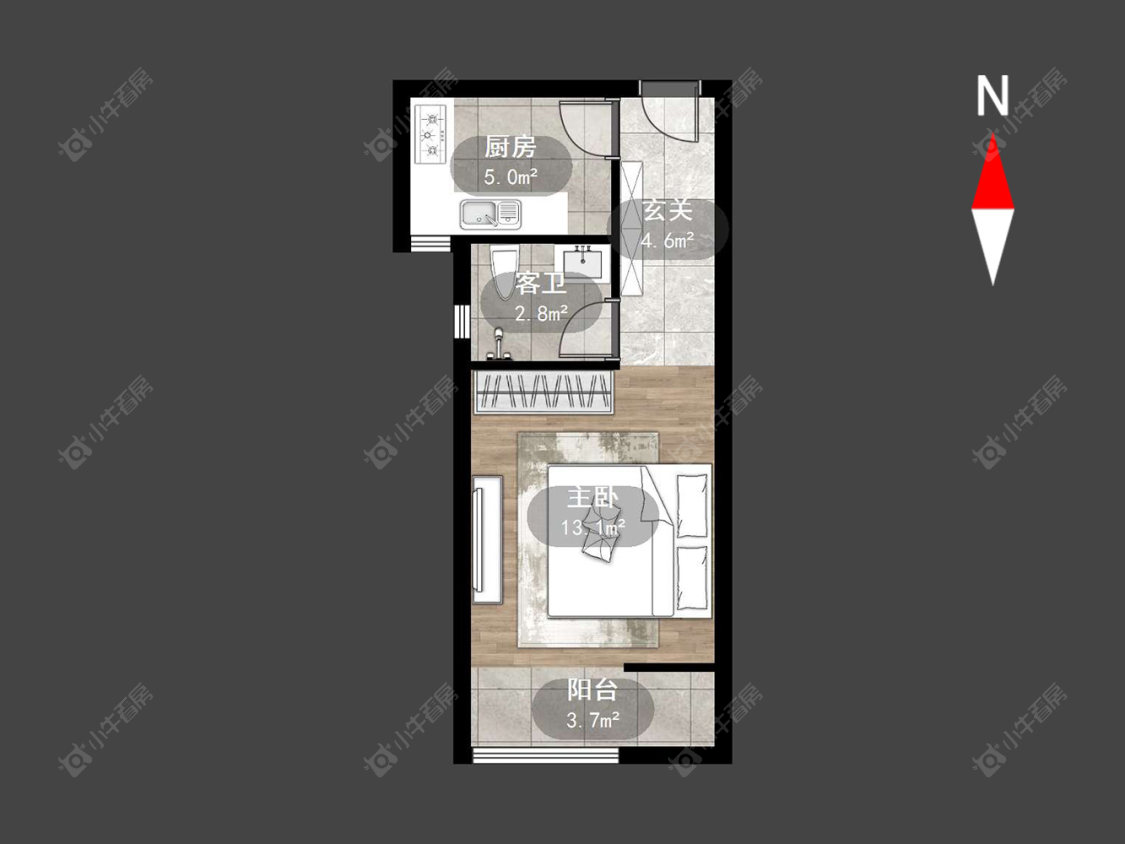 常州名仕佳园在售二手房源户型图_小牛看房