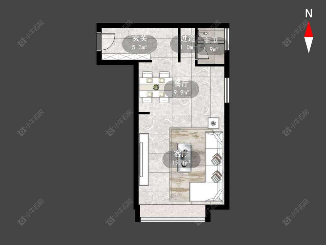 宝龙城市广场房源户型图 常州宝龙城市广场在售二手房源户型图_小牛看房