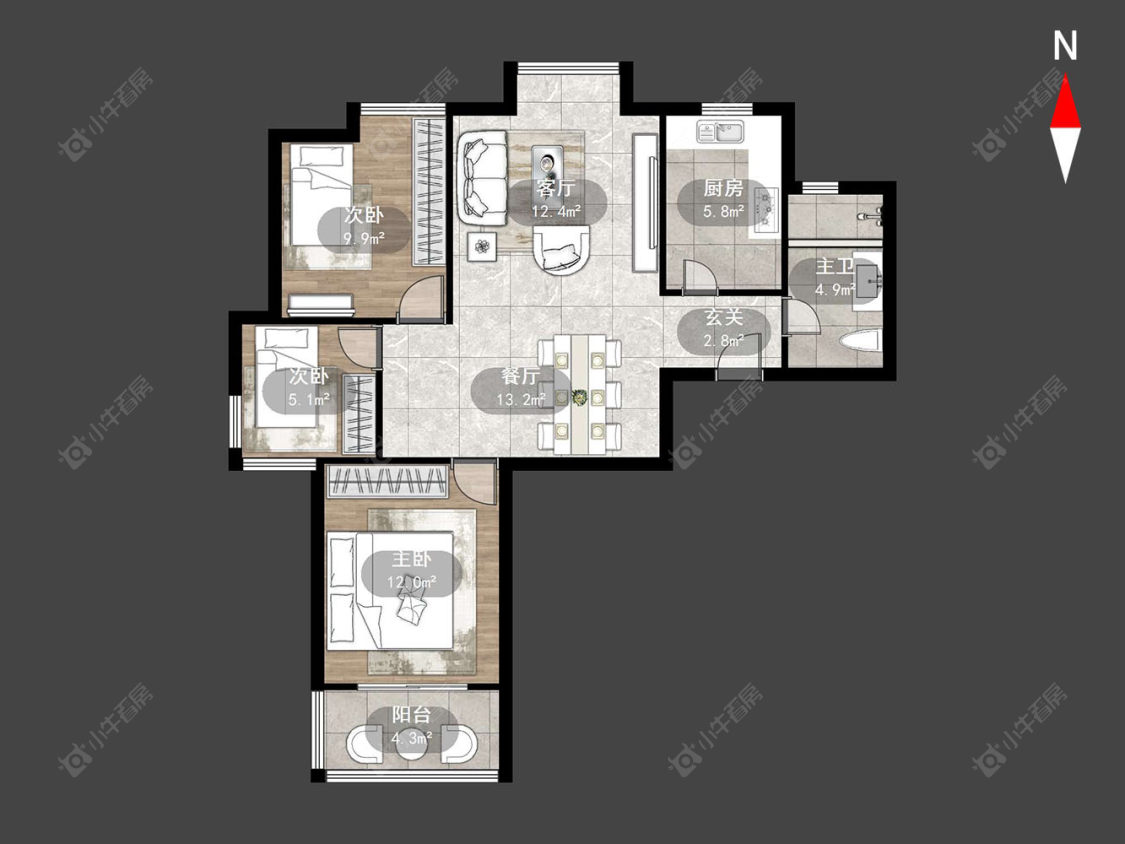 常州枫林雅都在售二手房源_小牛看房
