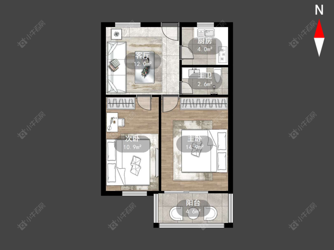 常州东头村(钟楼)在售二手房源户型图_小牛看房
