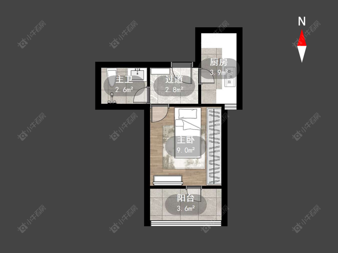 常州清潭商业中心在售二手房源户型图_小牛看房