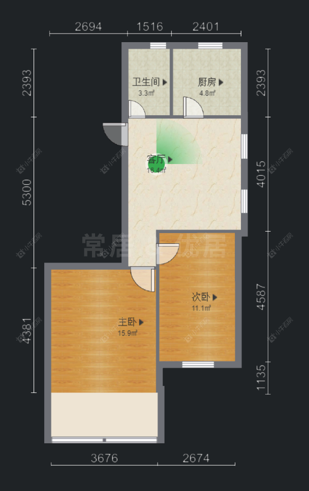红梅东村房源户型图 常州红梅东村在售二手房源户型图_小牛看房