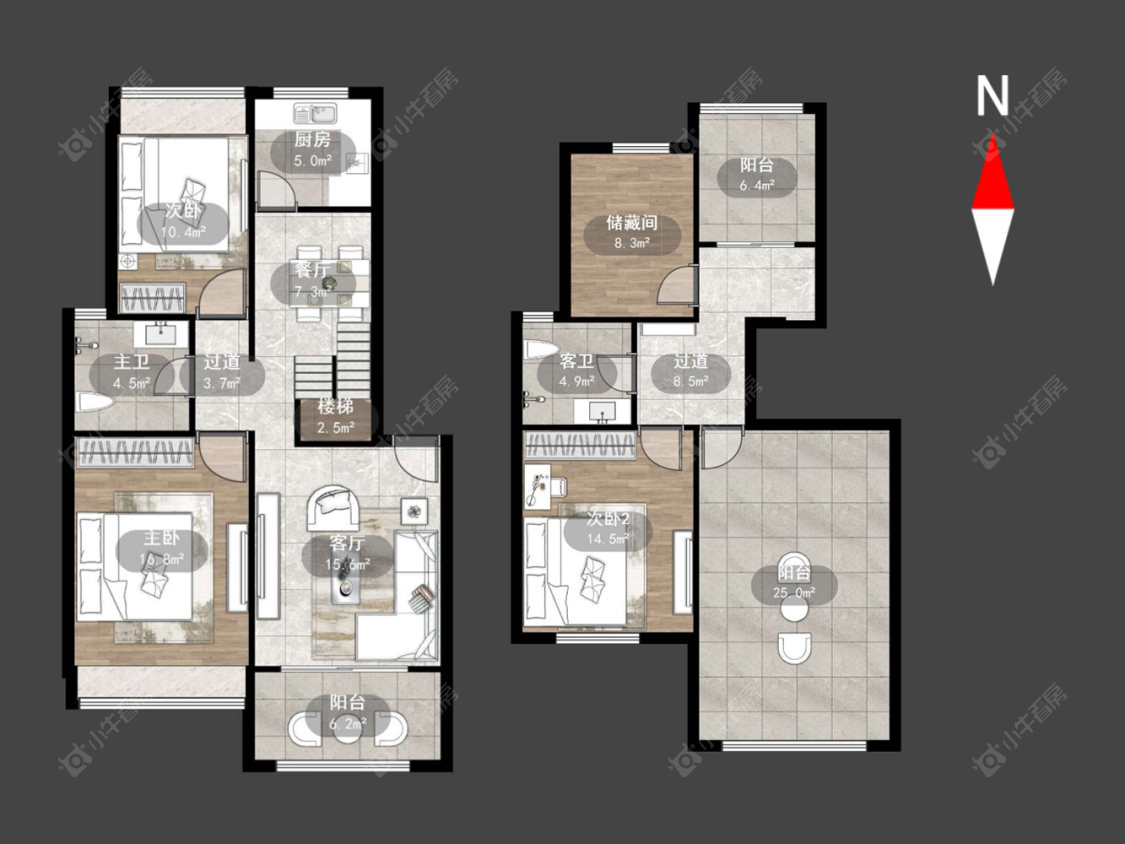 常州顺园二村在售二手房源户型图_小牛看房