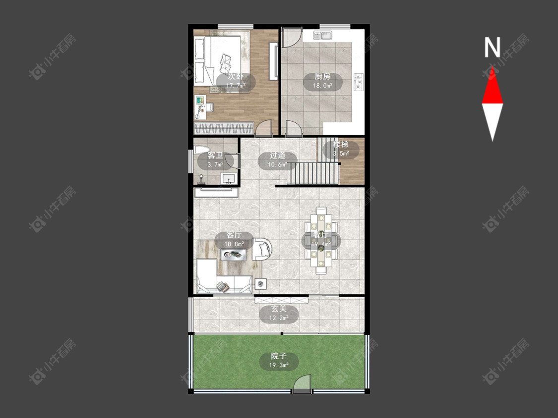 常州临江花苑在售二手房源户型图_小牛看房